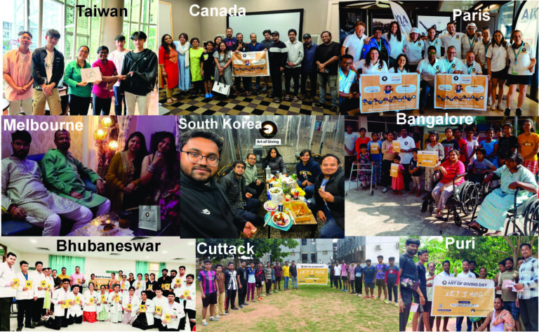 ୨ଶହ ଦେଶରେ ପାଳିତ ହେଲା ଅନ୍ତର୍ଜାତୀୟ ଆର୍ଟ ଅଫ୍‍ ଗିଭିଂ ଦିବସ