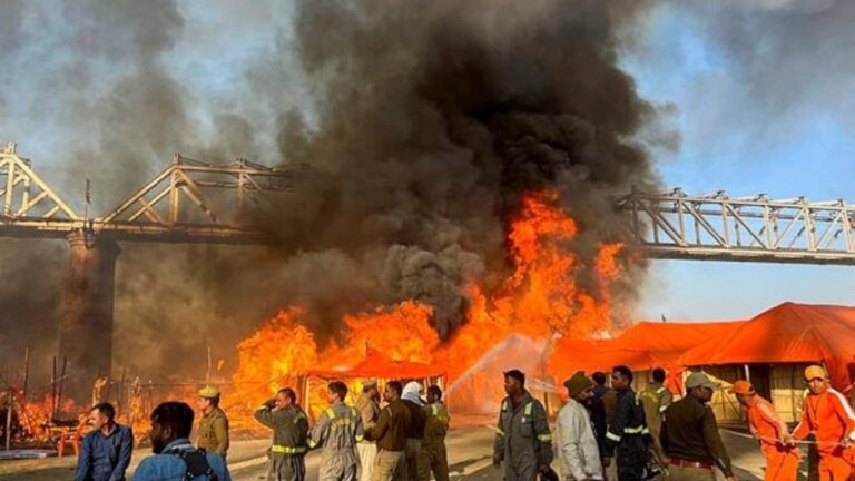 ମହାକୁମ୍ଭ ମେଳାରେ ଭୟଙ୍କର ଅଗ୍ନିକାଣ୍ଡ