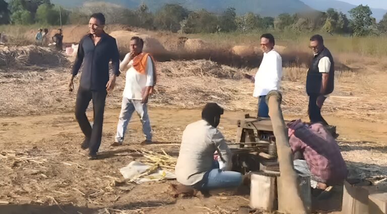 ଗୋଲାମୁଣ୍ଡା ଗୁଡ଼ର ପ୍ରଚାର କଲେ ବିଧାୟକ